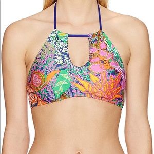Trina Turk Women's High Neck Halter